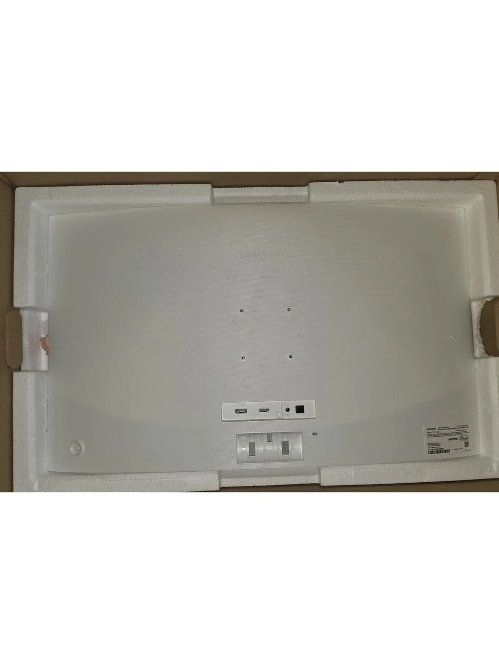 SAMSUNG WHITE CURVED 32